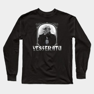 Yesferatu (Black Print) Long Sleeve T-Shirt